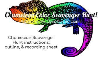 Preview of A Color of His Own Scavenger Hunt