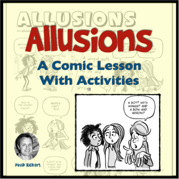 Preview of A Comic Lesson on Allusions With Activities