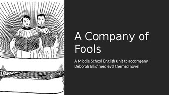 Preview of A Company of Fools | Novel Analysis Unit | POWERPOINT and Printable PDFs |