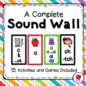 Preview of A Complete Sound Wall with 15 Activities and Games