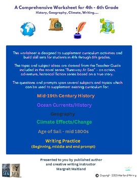 Preview of A Comprehensive History Booklet for 4th - 6th Grades