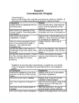 Preview of A Conversar! Get your students speaking Spanish