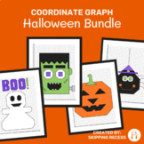 A Coordinate Graph Mystery Picture Bundle: Halloween