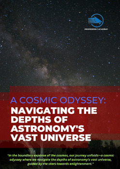 Preview of A Cosmic Odyssey: Navigating the Depths of Astronomy's Vast Universe