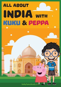 Preview of A Country Study of India | All About India | Country India with Peppa & Kuku