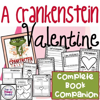 Preview of A Crankenstein Valentine Book Companion and Activities