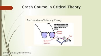 Preview of A Crash Course in Critical Theory