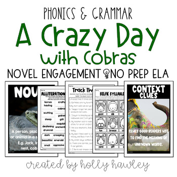 Preview of A Crazy Day with Cobras NO PREP (ELA)