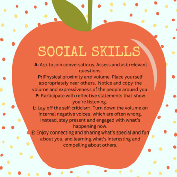 Preview of A.D.H.D Social Skills