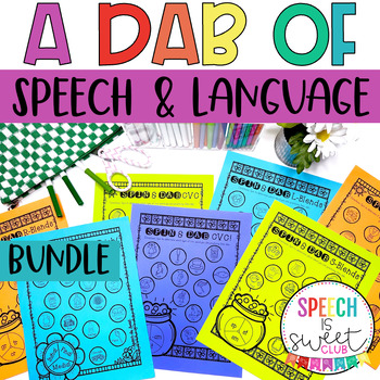 Preview of Speech and Language Therapy Packets | Articulation Activities | Summer Homework