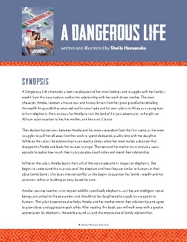 Preview of A Dangerous Life Lesson Plans - English - Elephants, Wildlife