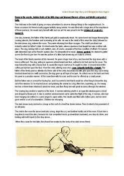 A Dark Brown Dog Stephen Crane HIGH SCHOOL ELA Short story Unit | TpT