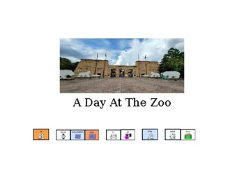 Preview of A Day At The Zoo - AAC story - LAMP