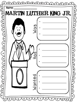 A Day With MLK {Social Studies Mini-Unit} by Lindsay Griffith | TpT