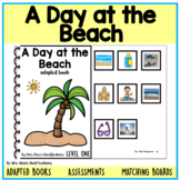A Day at the Beach- Adapted Book