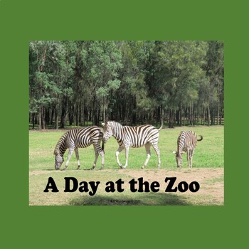 Preview of A Day at the Zoo.