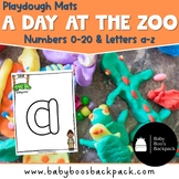 A Day at the Zoo Playdough Mats | Numbers 0-20 | Zoo Anima