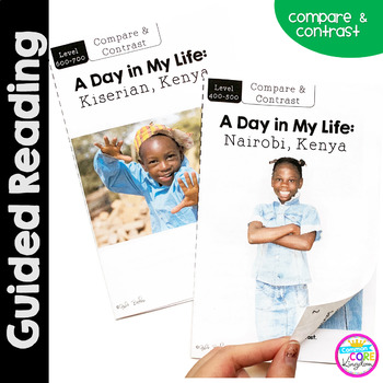 Preview of A Day in My Life: Kenya- Differentiated Guided Reading (Compare & Contrast)