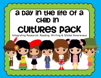 Preview of A Day in the Life.... Cultures Reading & Research Pack