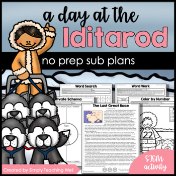 Preview of A Day with the Iditarod | No Prep Sub Plans