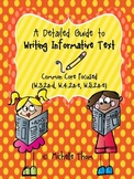A Detailed Guide to Writing Informative Text {Common Core 