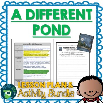 Preview of A Different Pond by Bao Phi Lesson Plan and Activities