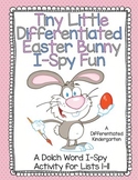 A Differentiated Easter I-Spy Activity Tiered To Dolch Lists 1-11