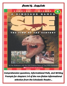 Preview of A Dinosaur Named Sue Informational Text