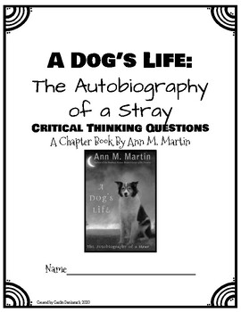 autobiography of a pet dog