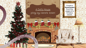 Preview of A Doll's House Found Poem and Multiple Choice test Assessment digital resource
