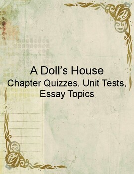 Essay About A Doll House