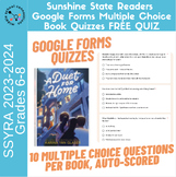 A Duet For Home Multiple Choice SSYRA Book Quiz, A Sunshin