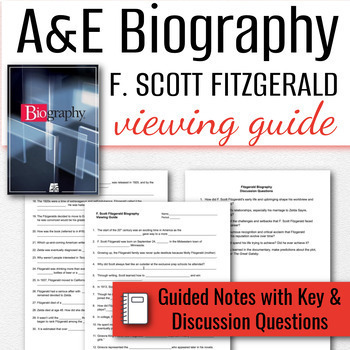 scott fitzgerald a&e biography quiz