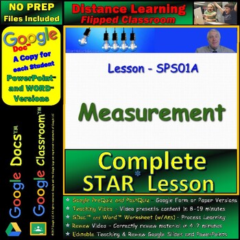 Preview of A FREE Complete STAR* Video Lesson on MEASUREMENT for Distance Learning DINB