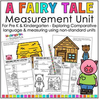 a fairy tale measurement unit math by kindergarten matters tpt