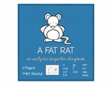 A Fat Rat kindergarten sight word storybook