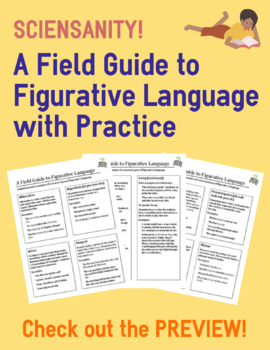 Preview of A Field Guide to Figurative Language | Definitions and Examples of Common Types
