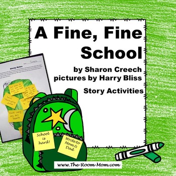 Preview of A Fine, Fine School Book Companion Activities