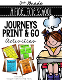A Fine, Fine School Journeys Third Grade Print and Go Activities
