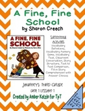 A Fine, Fine School Mini Pack Activities 3rd Grade Journey