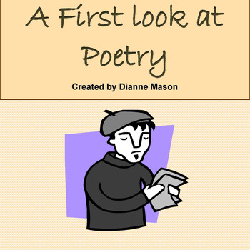 Preview of A First Look at Poetry