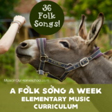 A Folk Song a Week elementary music curriculum includes vi