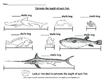 Fish Measuring- Dr. Seuss Enrichment for One Fish, Two Fish, Red Fish, Blue  Fish