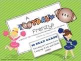 Language Arts and Math Skills: Football Frenzy!