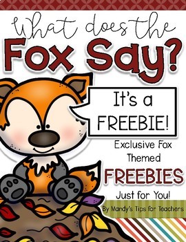 Preview of A Foxy Freebie