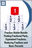 Finding Fractional Parts, Equivalent Fractions, Reducing F