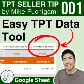 Preview of Hey TPT Sellers, Fix THIS to Make More Money | Simple TPT Data Tool | Tip 001