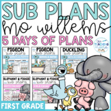 A Full Week of Mo Willems Sub Plans
