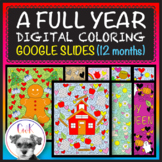 Summer & Other Digital-Coloring Pages for Google Slides™