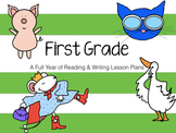 A Full Year of Reading & Writing Lesson Plans for 1st Grade